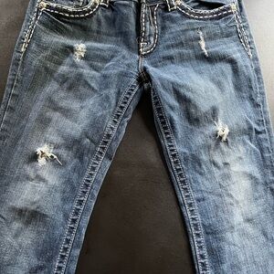 Miss Me Distressed Blue Women's Jeans